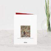 Weihnachtsbaum Nest ~ Karte (Rückseite)