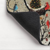 Weihnachtsbaum-Nest ~ Mousepad (Ecke)