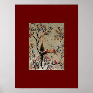 Weihnachtsbaum Nest ~ Print / Poster