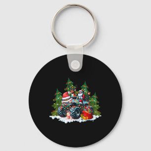 Weihnachtsbaum Niedlich Santa Clause Reitmonster R Schlüsselanhänger