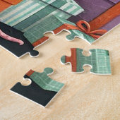 Weihnachtsbaum Niedliche Mistletoe Mäuse Puzzle (Seite)