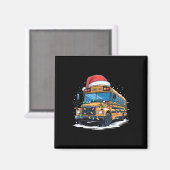 Weihnachtsbaum Niedliche Weihnachtsmannmütze Licht Magnet (Vorderseite/Rückseite)