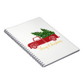 Weihnachtsbaum-Notebook 80 Weiß Notizblock (Rechte Seite)