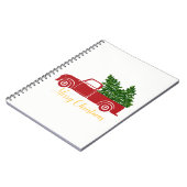 Weihnachtsbaum-Notebook 80 Weiß Notizblock (Linke Seite)