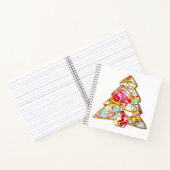 Weihnachtsbaum-Notebook Notizblock (Innenseite)