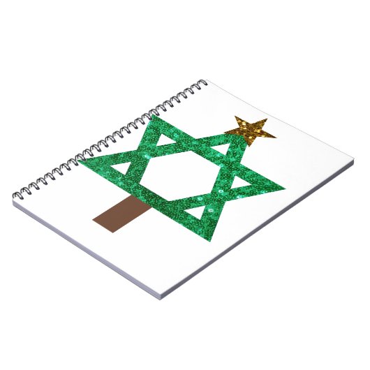 Weihnachtsbaum Notizblock (Linke Seite)