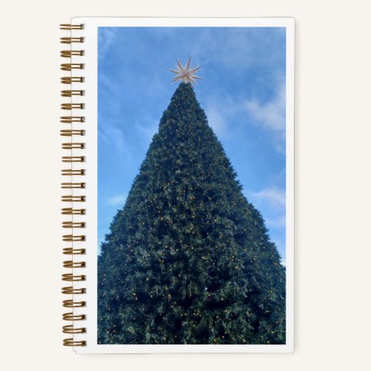 Weihnachtsbaum Notizblock (Vorderseite)