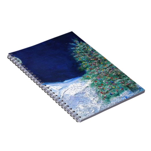 Weihnachtsbaum Notizblock (Rechte Seite)