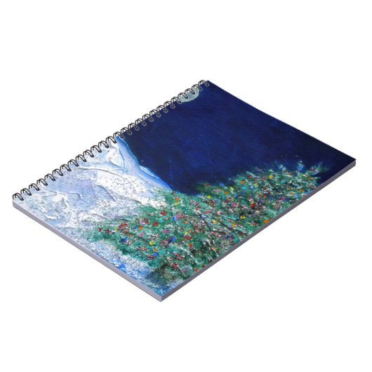 Weihnachtsbaum Notizblock (Linke Seite)