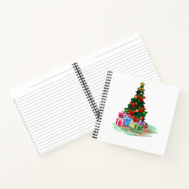 Weihnachtsbaum Notizblock