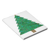 Weihnachtsbaum Notizblock (angewinkelt)