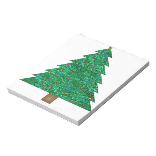 Weihnachtsbaum Notizblock (Rotiert)
