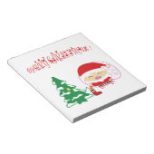 Weihnachtsbaum Notizblock (angewinkelt)