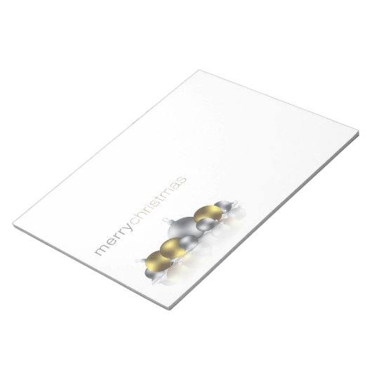 Weihnachtsbaum Notizblock (angewinkelt)