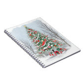 Weihnachtsbaum Notizblock (Rechte Seite)