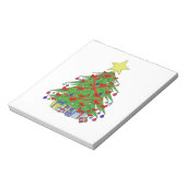 Weihnachtsbaum Notizblock (Rotiert)