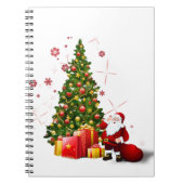 Weihnachtsbaum Notizblock (Vorderseite)