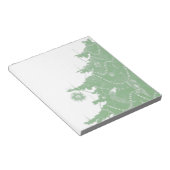 Weihnachtsbaum Notizblock (angewinkelt)