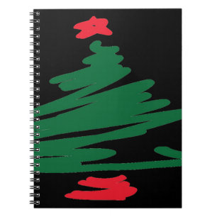 Weihnachtsbaum Notizblock