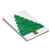 Weihnachtsbaum Notizblock (Rechte Seite)