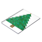 Weihnachtsbaum Notizblock (Linke Seite)