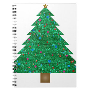 Weihnachtsbaum Notizblock