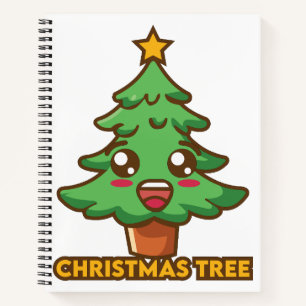 Weihnachtsbaum Notizblock