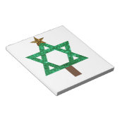 Weihnachtsbaum Notizblock (angewinkelt)