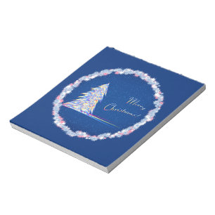 Weihnachtsbaum Notizblock