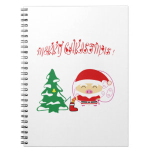 Weihnachtsbaum Notizblock