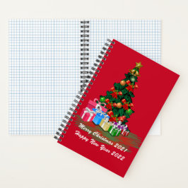 Weihnachtsbaum Notizblock