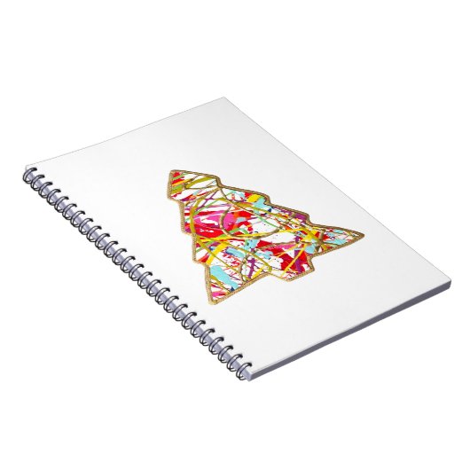 Weihnachtsbaum Notizblock (Rechte Seite)