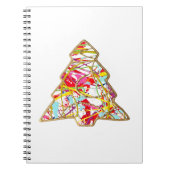 Weihnachtsbaum Notizblock (Vorderseite)