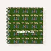 Weihnachtsbaum Notizblock (Vorderseite)