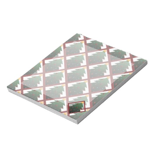 Weihnachtsbaum Notizblock (Rotiert)