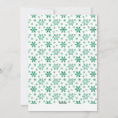 Weihnachtsbaum Nutcracker Familie oder Kinder Foto Feiertagskarte (Rückseite)