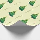Weihnachtsbaum O Tannenbaum Musterpapier Geschenkpapier (Ecke)