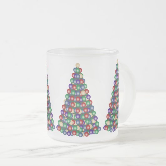 Weihnachtsbaum, oh Weihnachtsbaum Mattglastasse (VorderseiteRechts)