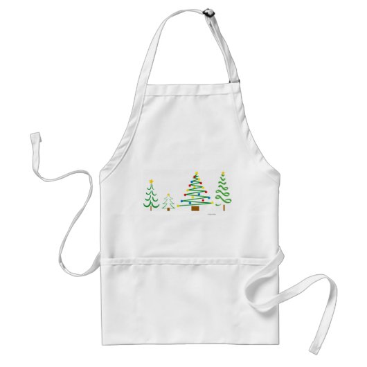 Weihnachtsbaum-oh Weihnachtsbaum Schürze (Vorne)