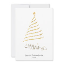 Weihnachtsbaum ohne Foto Weihnachtskarte