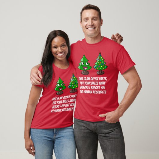 Weihnachtsbaum - Oifice Party T-Shirt (Unisex)