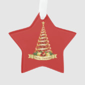 Weihnachtsbaum Ornament (Rückseite)