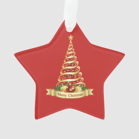 Weihnachtsbaum Ornament (Rückseite)