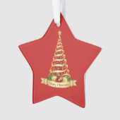 Weihnachtsbaum Ornament (Vorderseite)