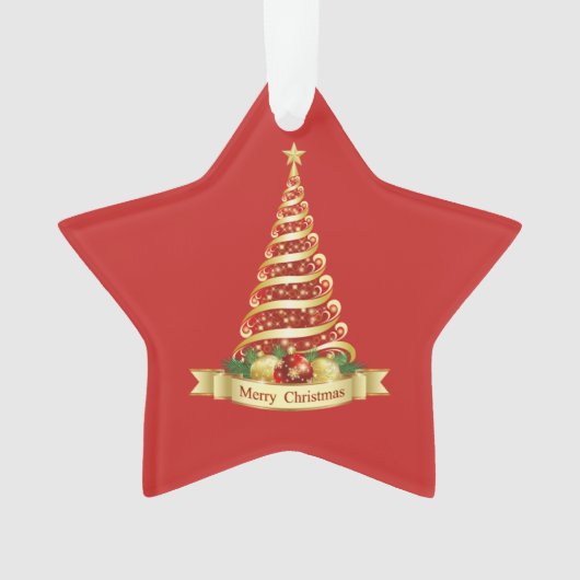 Weihnachtsbaum Ornament (Vorderseite)