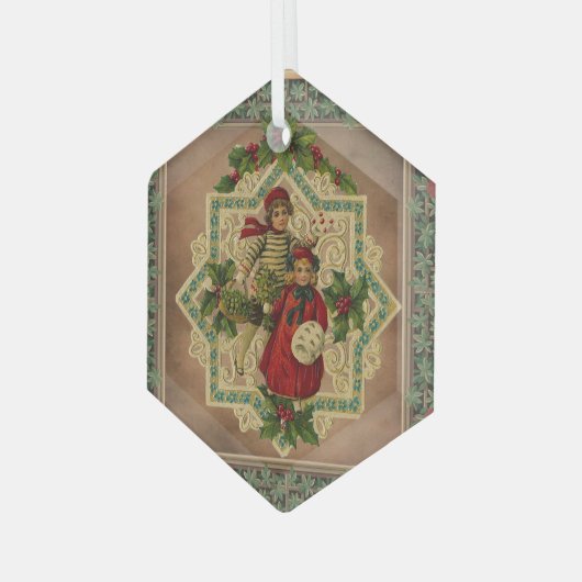 Weihnachtsbaum Ornament (Vorderseite Links)