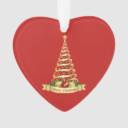 Weihnachtsbaum Ornament (Vorderseite)