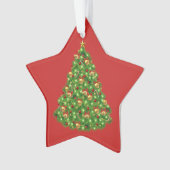 Weihnachtsbaum Ornament (Vorderseite)
