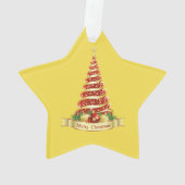 Weihnachtsbaum Ornament (Rückseite)