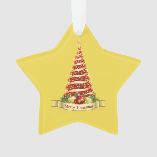 Weihnachtsbaum Ornament (Vorderseite)